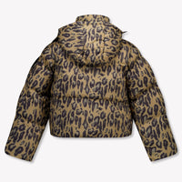 Stella McCartney Kinder Meisjes Winterjas In Panter