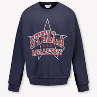 Stella McCartney Kinder Meisjes Trui In Navy