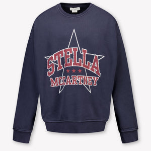 Stella McCartney Kinder Meisjes Trui In Navy