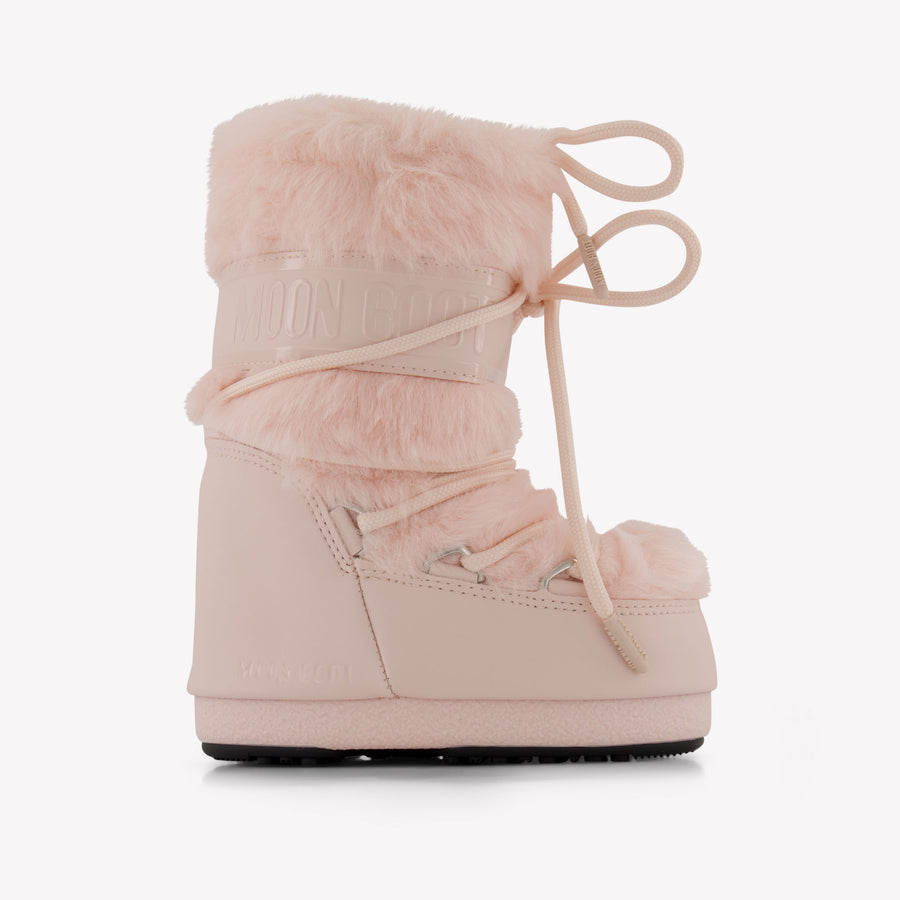 Moonboot Girls Snowboots In Light Pink