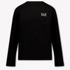 EA7 Kinder Jongens T-Shirt In Zwart