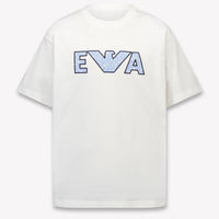 Armani Kinder Jongens T-Shirt In Wit