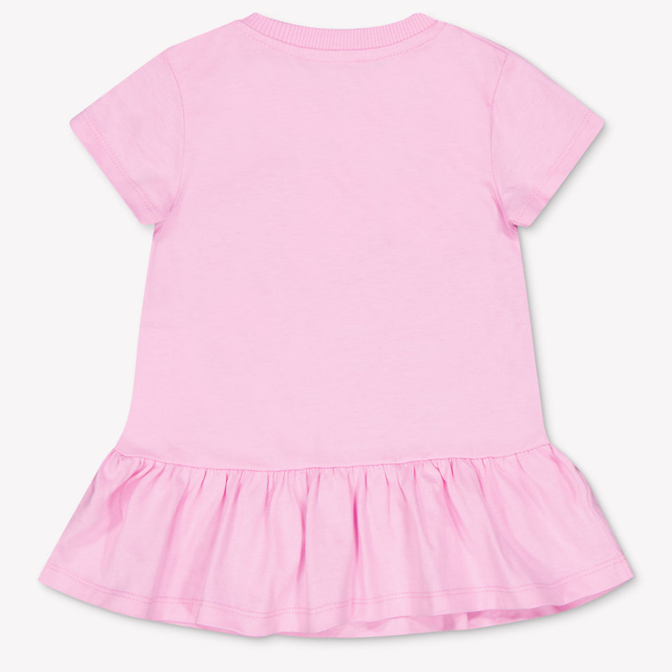 Moschino Baby Meisjes Jurk In Roze
