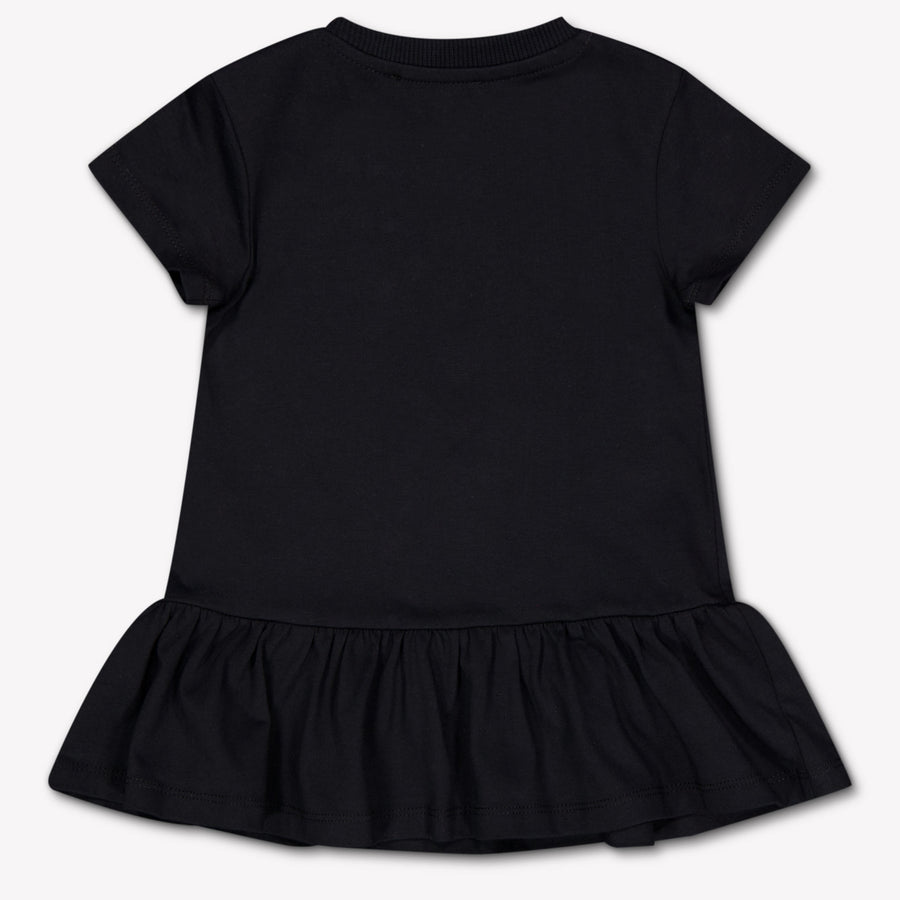 Moschino Baby Meisjes Jurk In Zwart