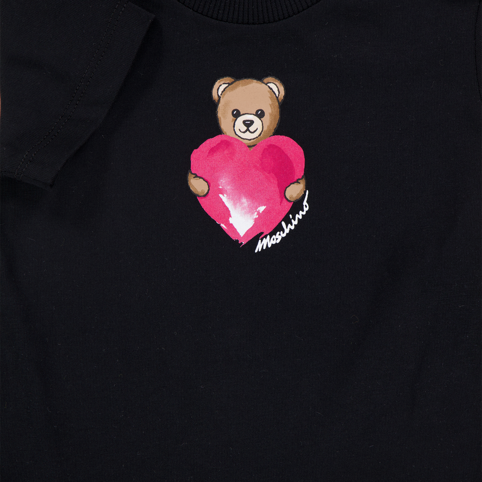 Moschino Baby Meisjes Jurk In Zwart