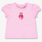 Moschino Baby Meisjes T-Shirt In Roze