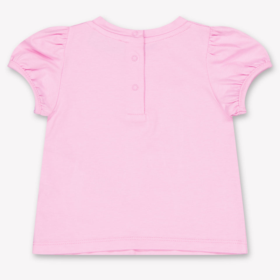 Moschino Baby Meisjes T-Shirt In Roze
