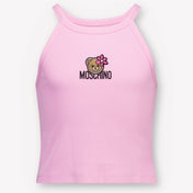 Moschino Kinder Meisjes T-Shirt In Roze