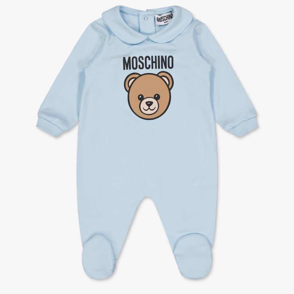Moschino Baby Unisex Boxpakjes in Licht Blauw
