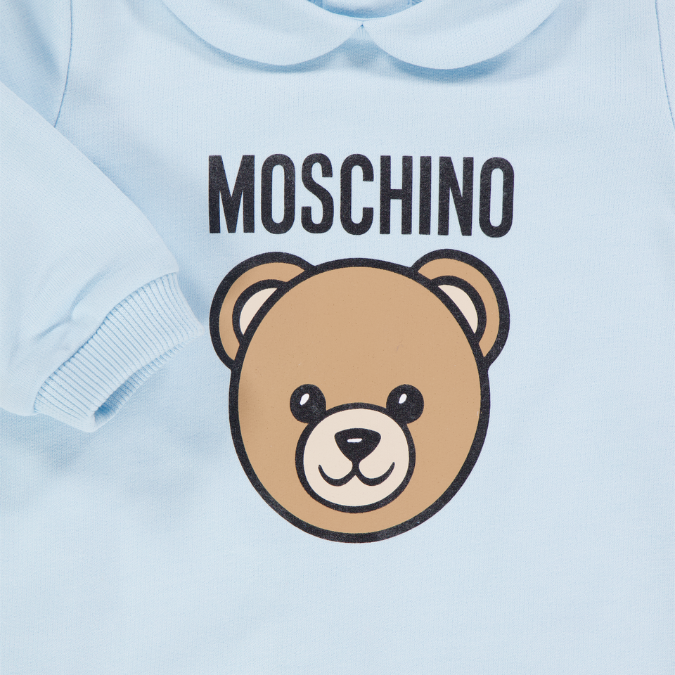 Moschino Baby Unisex Boxpakjes in Licht Blauw