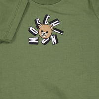Moschino Baby Unisex T-Shirt In Army