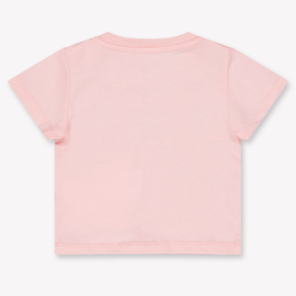 Moschino Baby Unisex T-Shirt In Licht Roze