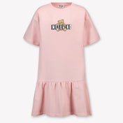 Moschino Kinder Meisjes Jurk In Licht Roze