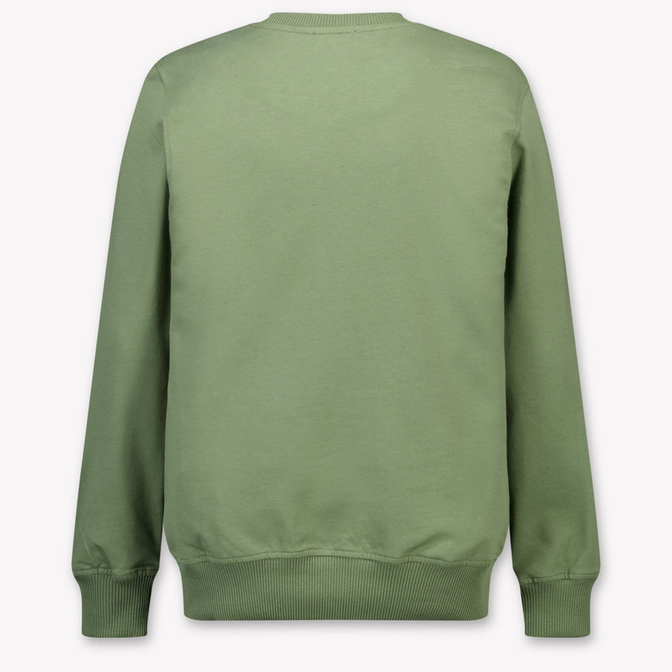 Moschino Kinder Unisex Trui In Army