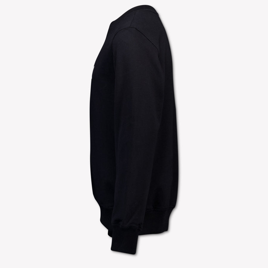 Moschino Kinder Unisex Trui In Zwart