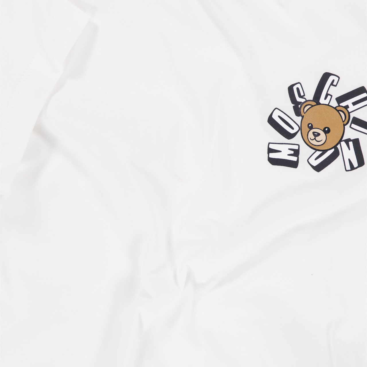 Moschino Kinder Jongens T-Shirt In Wit