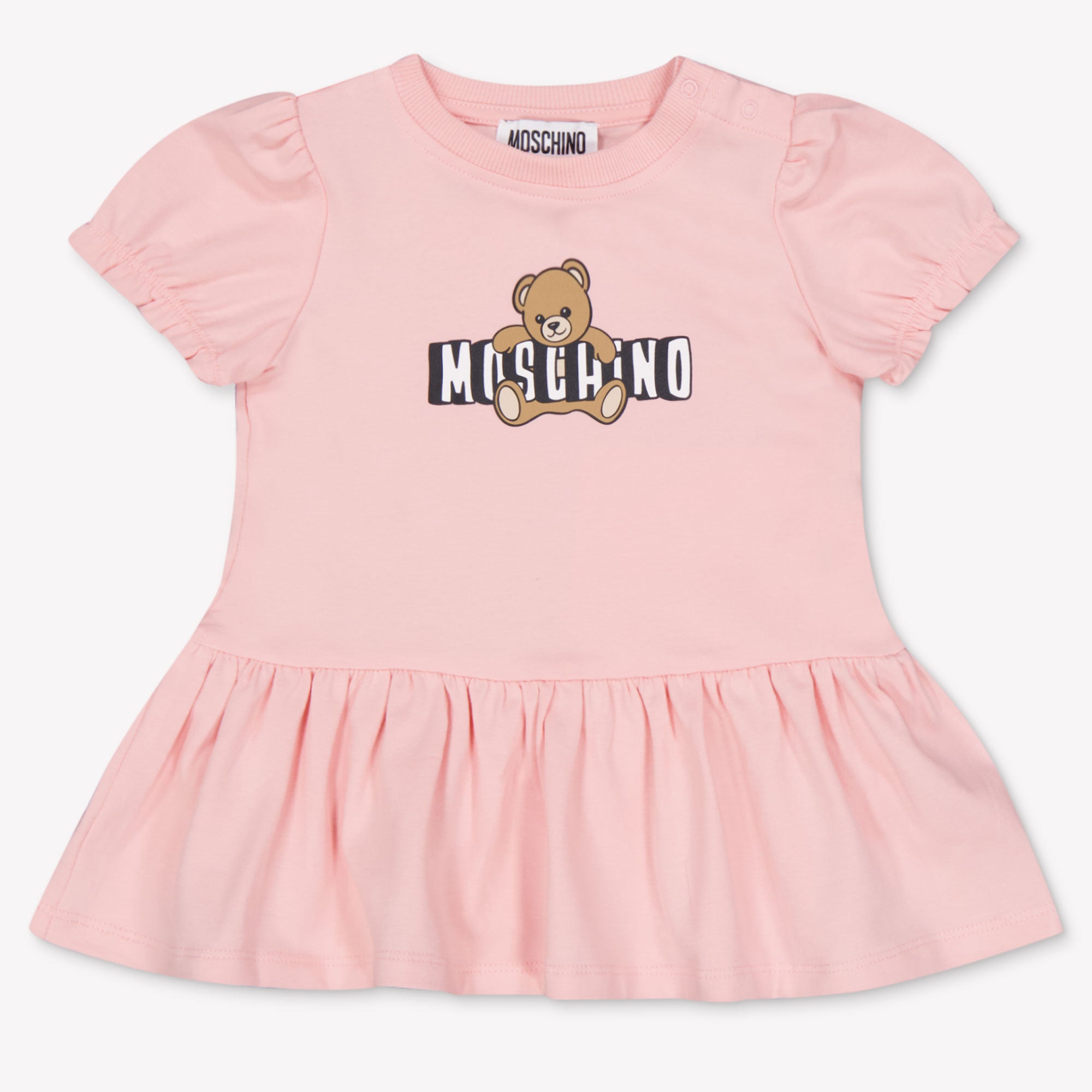 Moschino Baby Meisjes Jurk In Licht Roze