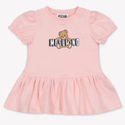 Moschino Baby Meisjes Jurk In Licht Roze