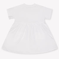 Moschino Baby Meisjes Jurk In Wit