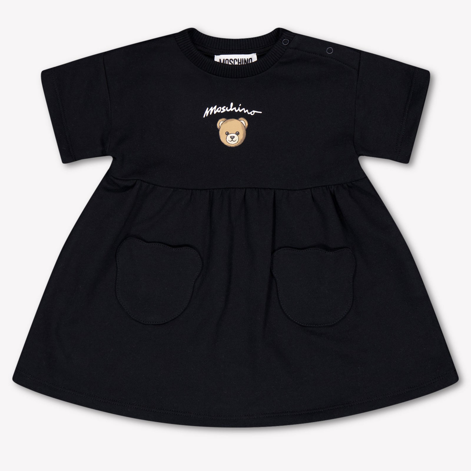 Moschino Baby Meisjes Jurk In Zwart