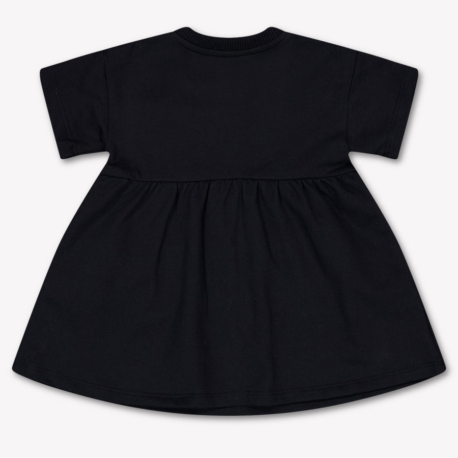 Moschino Baby Meisjes Jurk In Zwart