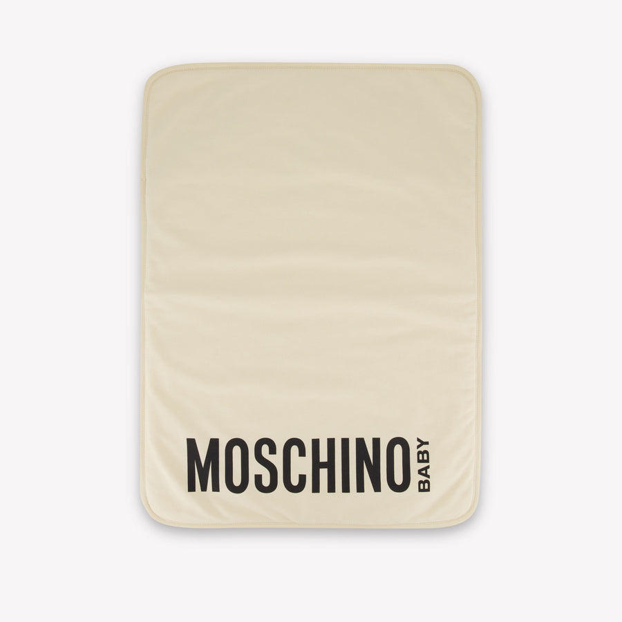 Moschino Baby Unisex Luiertas In Beige