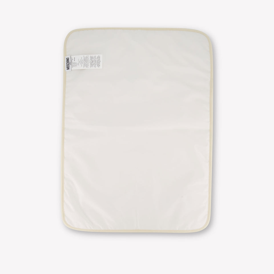 Moschino Baby Unisex Luiertas In Beige