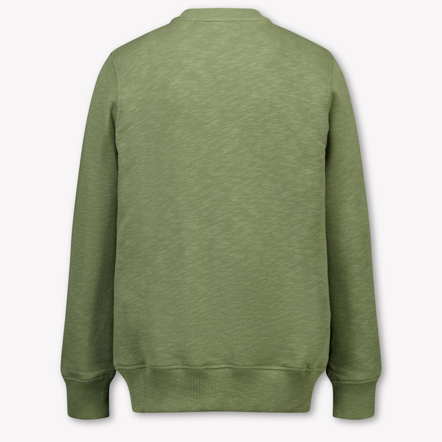 Moschino Kinder Unisex Trui In Army