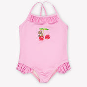 Moschino Baby Meisjes Zwemkleding In Roze