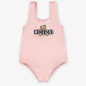 Moschino Baby Meisjes Zwemkleding In Licht Roze