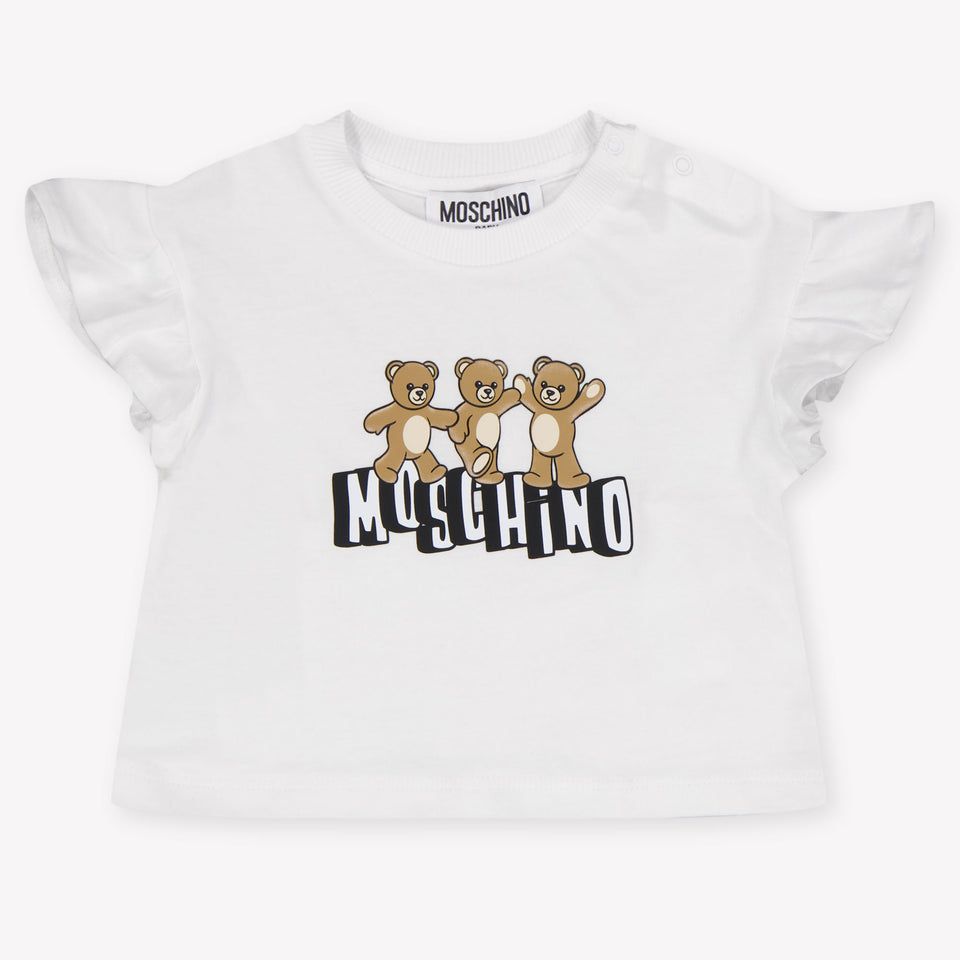 Moschino Baby Meisjes Setjes in Wit
