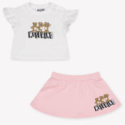 Moschino Baby Meisjes Setjes in Wit