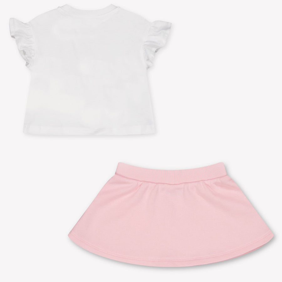 Moschino Baby Meisjes Setjes in Wit