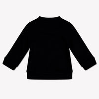 Moschino Baby Unisex Trui In Zwart