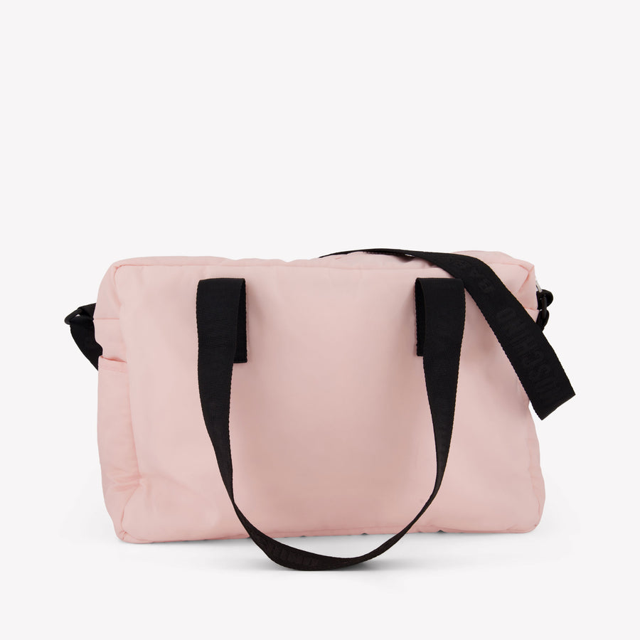 Moschino Baby Unisex Luiertas In Licht Roze