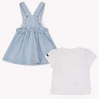Moschino Baby Meisjes Setje In Licht Blauw