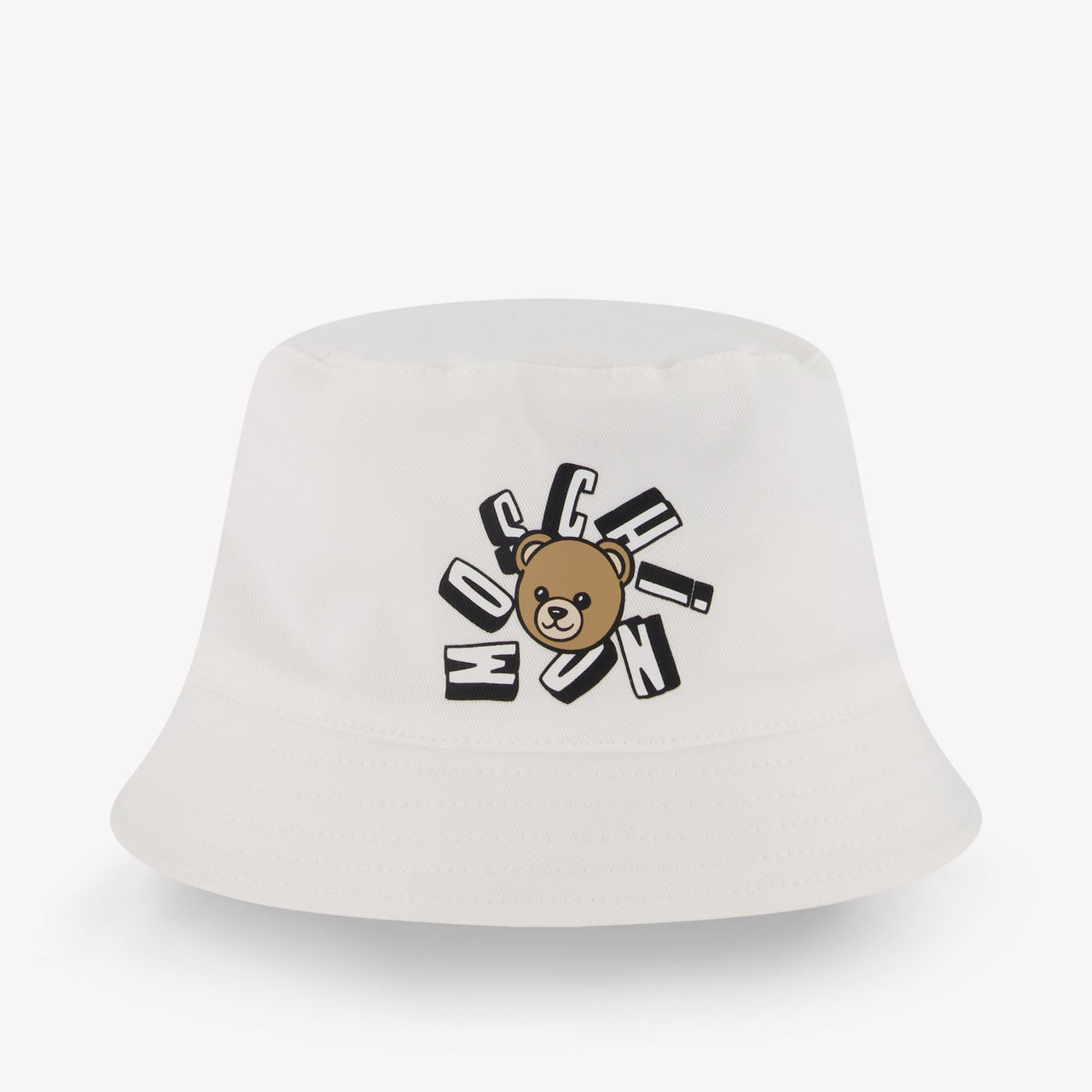 Moschino Baby Unisex Hoed In Wit