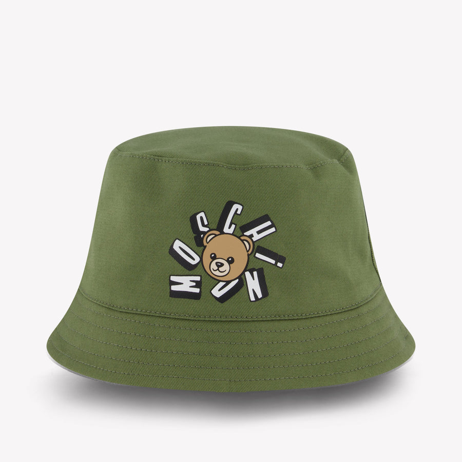 Moschino Baby Unisex Hoed In Army