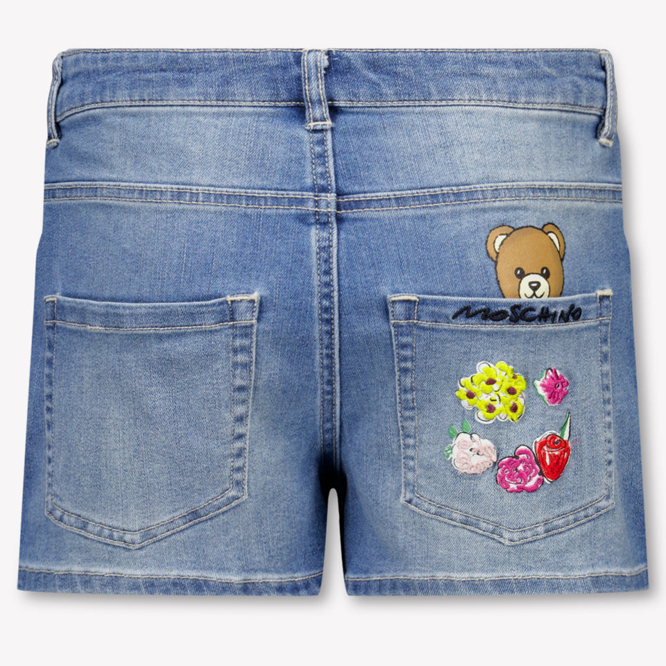Moschino Kinder Meisjes Shorts In Jeans