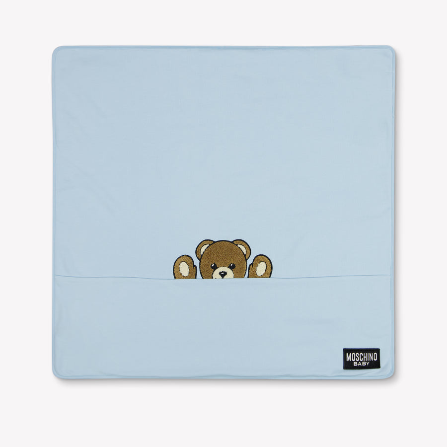 Moschino Baby Unisex Accessoire In Licht Blauw