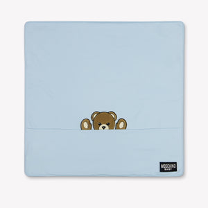 Moschino Baby Unisex Accessoire In Licht Blauw