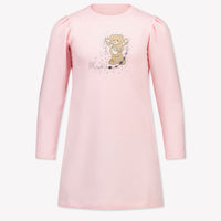 Moschino Kinder Meisjes Jurk In Licht Roze