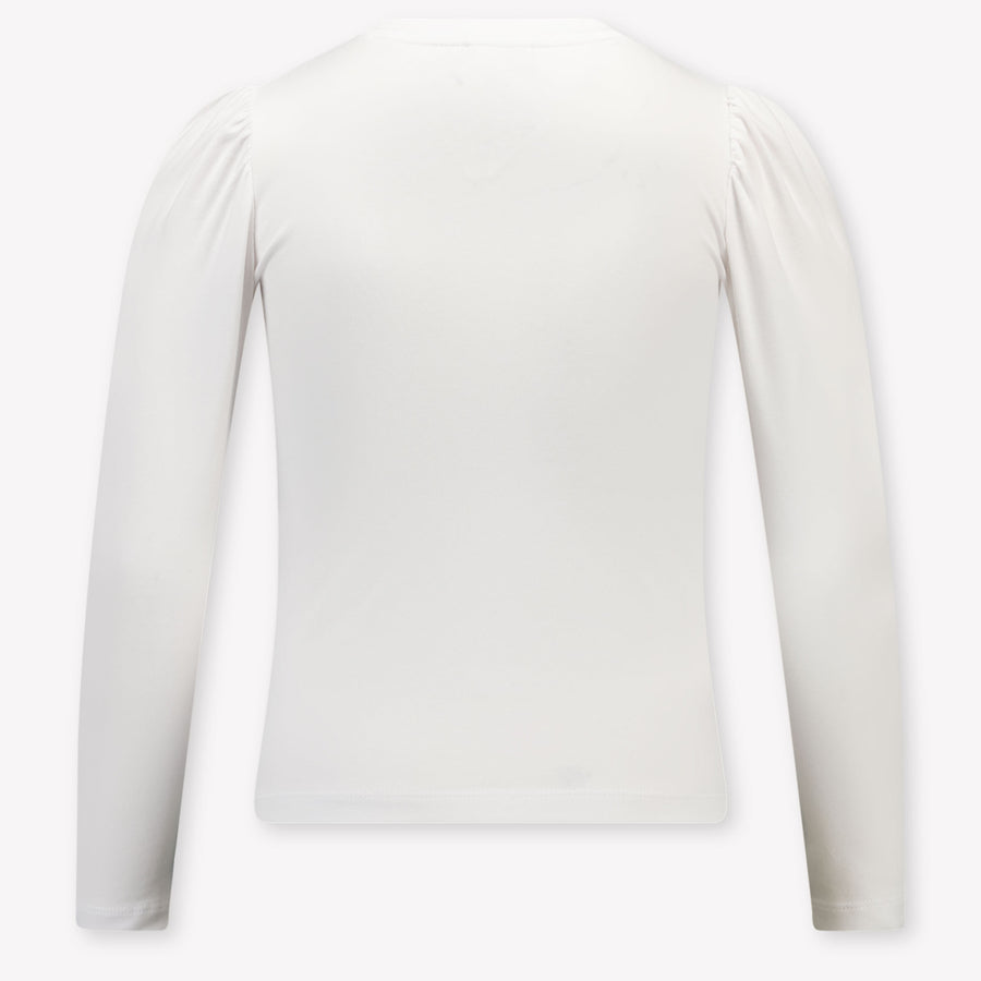 Moschino Kinder Meisjes T-Shirt In Wit