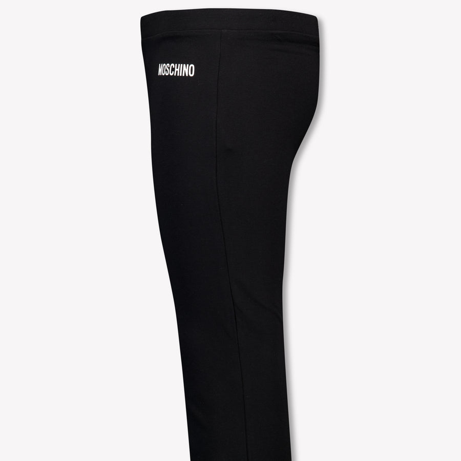 Moschino Kinder Meisjes Broek In Zwart