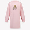 Moschino Kinder Meisjes Jurk In Licht Roze