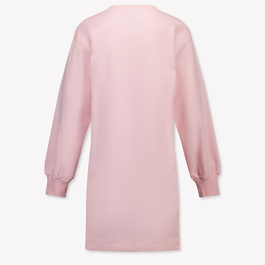Moschino Kinder Meisjes Jurk In Licht Roze
