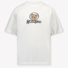 Moschino Kinder Jongens T-Shirt In Wit