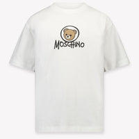 Moschino Kinder Jongens T-Shirt In Wit