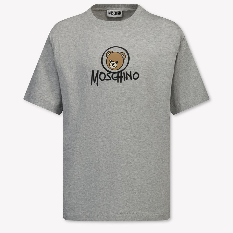 Moschino Kinder Jongens T-Shirt In Grijs