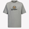 Moschino Kinder Jongens T-Shirt In Grijs